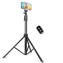 Phone Tripod Stand with Remote and Holder 67 inch