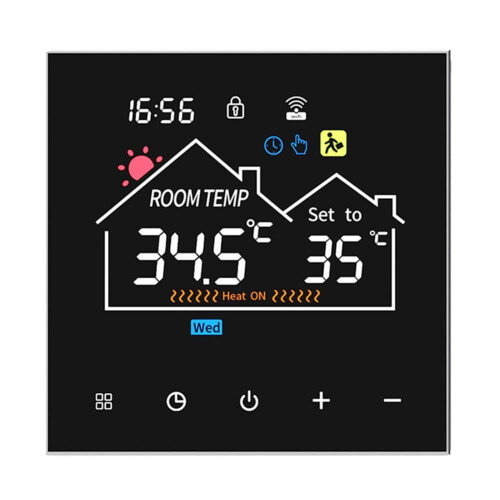 Smart Thermostat With Wifi Connectivity And User Friendly Touch Screen