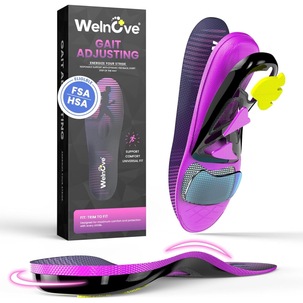 Orthotic Insoles with Metatarsal Pad for Men and Women
