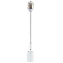 E27Ceramics lámpaaljzat-hosszabbító, hőálló elosztóaljzat-adapter LED-hez és ventilátorlámpához