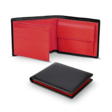 Men's Wallet, Anti-theft Card Swiping Rfid Splicing Genuine Leather Wallet with Multi Slot Change Card Holder 4.7 * 4in