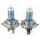 2pcs H4/HB2 9003 Warm white12V 55W 6000K Bright Light Halogen Headlight Bulb 1