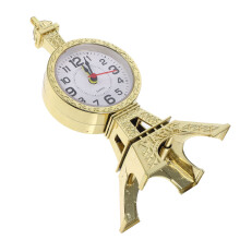 Vintage Golden Alarm Clock for Home Decor Simple and Chic Design