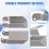 Front Storage Lid Replacement Hinge Kit for Sportsman 450 570 850 Replacement 3