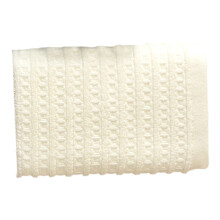 Clearance 1Pc Beige Waffle Hand Towel,Super Soft 100% Cotton Striped Highly Absorbent Decorative Hand Towels for Bathroom