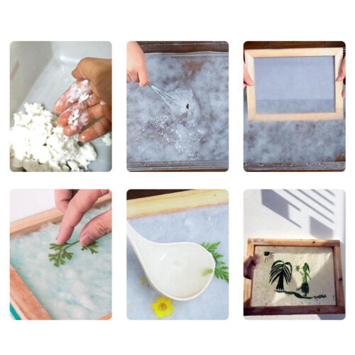Paper Making Frame Screen Wooden 20x20 cm 1