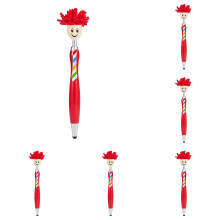 Bolígrafo Fun Pens Fluffy Doll, sensible al tacto, con punta reemplazable (1 ml), cuerpo flexible, resistente a arañazos y huellas dactilares.