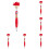 Στυλό Fun Pens Fluffy Doll, ευαίσθητο στην αφή, αντικαταστάσιμο (1ml), εύκαμπτο βαρέλι, 1