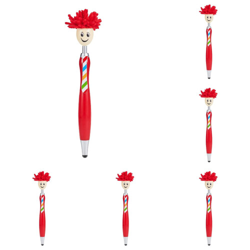 Στυλό Fun Pens Fluffy Doll, ευαίσθητο στην αφή, αντικαταστάσιμο (1ml), εύκαμπτο βαρέλι,