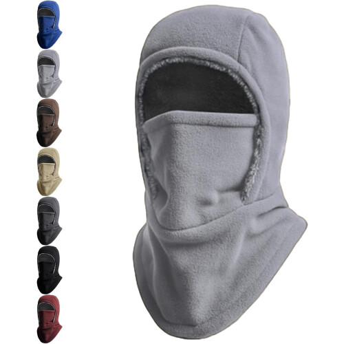 Winter Warmth 2-in-1 Hat and Face Mask Windproof Cold