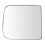 Towing Mirror Glass Upper Passenger Side for Dodge Ram 1
