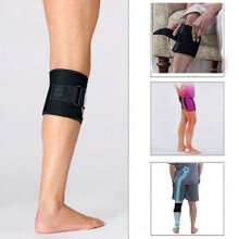 Tutore per punti di pressione per alleviare la sciatica alle gambe tramite agopressione, cuscinetto magnetico per il recupero del ginocchio per uomo