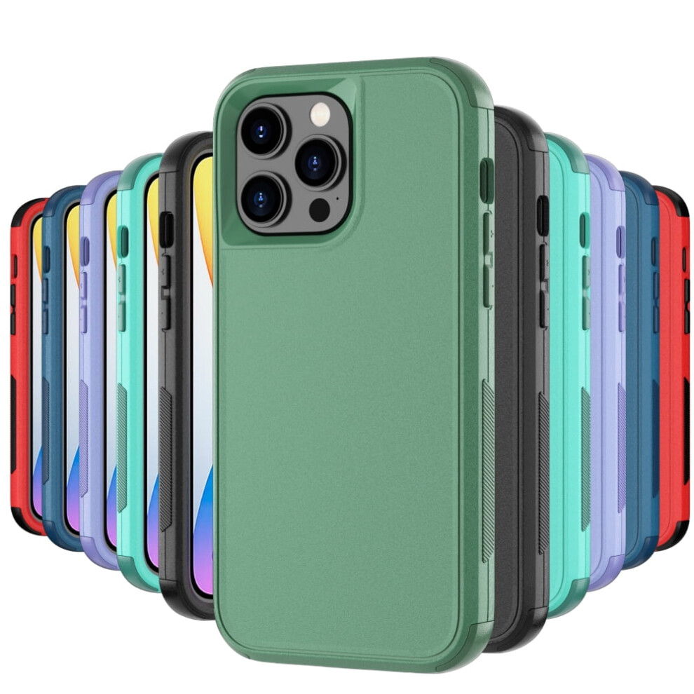 Iphone 14 Case Shockproof Full Coverage 6.1 Inch Green 962125131185