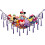 Macrame Stuffed Animal Hanging Net Wall-Mounted Display 1