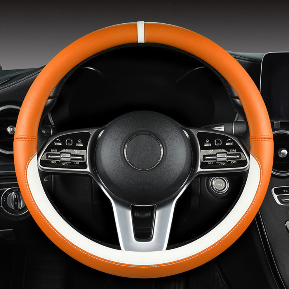 Steering Wheel Cover Non-Slip Bottom 14.5-15 Inch 962029161622