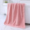 Coral Fleece Bath Towel Large Thick Honeycomb Texture 1