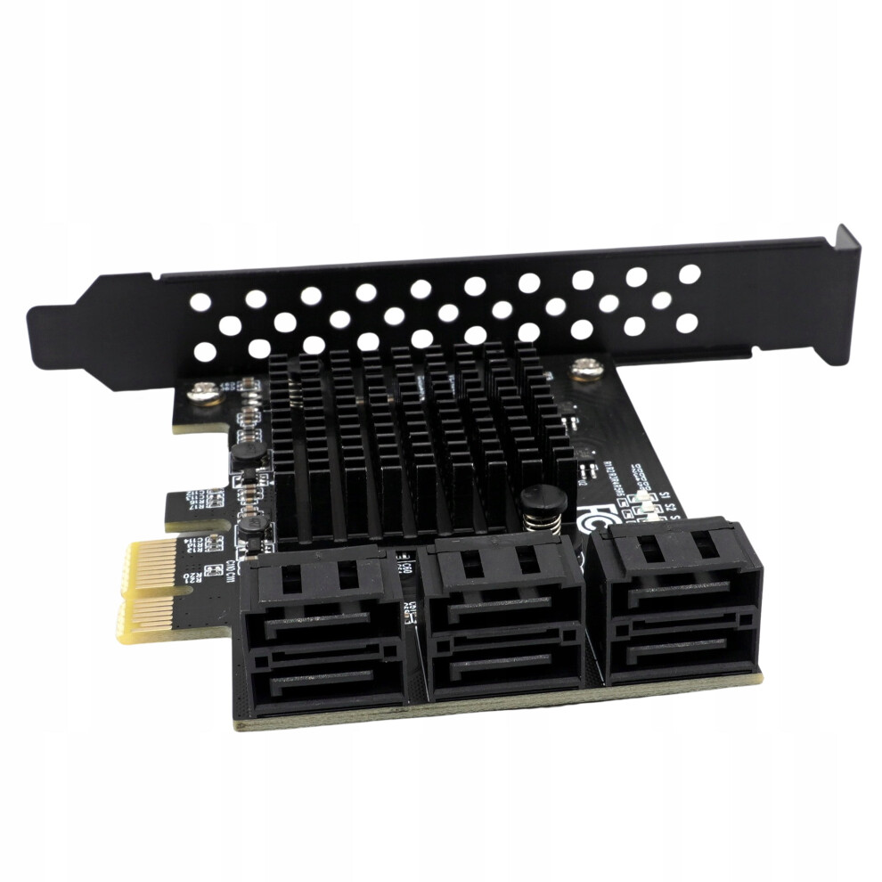 Pcie To Sata Iii Expansion Card 6-Port 6Gbps 962029150305