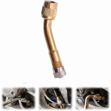 Brass Tire Valve Extension Kit (45/90/135) – Universal for Car, Motorcycle, Bike – Compatible with Standard Inflators