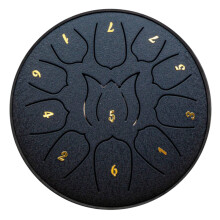 Hand Drum Steel Tongue Drum 11-Tone Portable