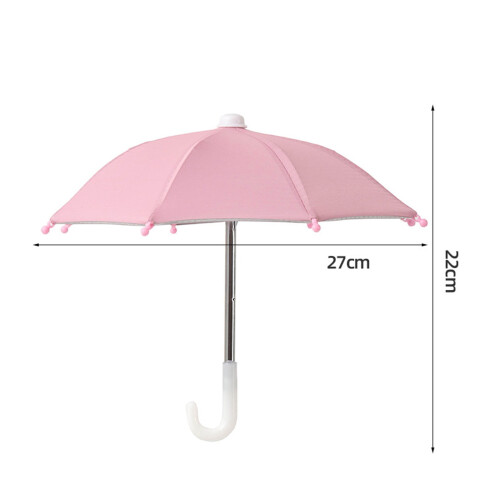 Compact Travel Umbrella with Case 12-inch