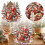 3D Christmas Greeting Card with Envelope 1