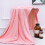 Coral Fleece Bath Towel Large Thick Honeycomb Texture 1