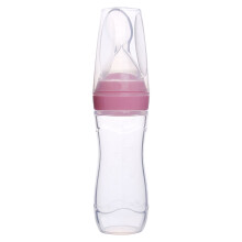 Silicone Baby Food Bottle Spoon Feeder 120ml