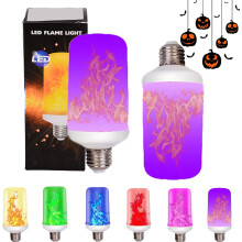 LED Flame Light Bulb Gravity Sensing 4 Modes E26/E27