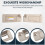 Car Left Right Sun Visor with Make- Mirror Beige for  T700 T800 8