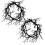 Halloween Wreath Withered Branches, Ghost Festival Decoration Black Tree Br 1