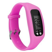 Pedometer Watch Silicone Steps Tracker 2025