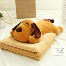 Cartoon Animal Pillow Blanket Two-in-One 1pc