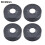 Shower Head Decorative Cover Angle Valve Shield 4pcs Black 1