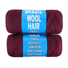 Acrylic Yarn for Crochet Hair Braids Soft Synthetic