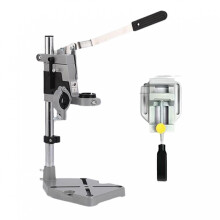 Drill Stand Holder Adjustable Portable Bench Clamp