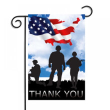 Patriotic Garden Flag for Independence Day 1pc