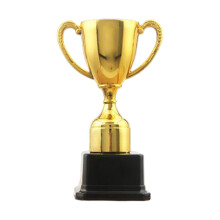 Gold Trophy Award for Teamwork 19 cm