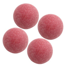 Foosball balls durable resin red enhanced grip