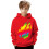 Kids Flame Hoodie Lightweight Pullover Sweatshirt with Fire 1