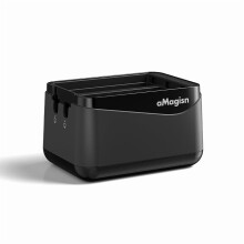 Triple Slot Battery Charger for Insta360 X5 – Smart Charging Hub with Micro SD Storage, Type-C Input, Fast Charging Dock, Portable Power Organizer