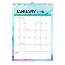 2026 2027 Monthly Calendar Planner With Hanging Hook For Wall And Office Use