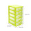 Plastic Storage Drawer Desktop Organizer Box 1