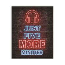 8*12 inch Gamer Office Wall Decor, Gamer Room Decor, Gaming Canvas Wall Art for Living Room for Boys Girls, Wall Decor Game Wall Painting