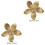 Gold Cabinet Door Handle Set 2 Count 1