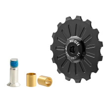 Bike Jockey Wheel Aluminum Alloy 15T Black