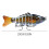 Comefolife lebensechter Swimbait-Köder für Barsch, Forelle und Crappie 1 2