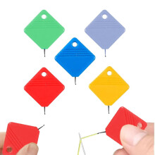Automatic Needle Threader Square Plastic Sewing Tool