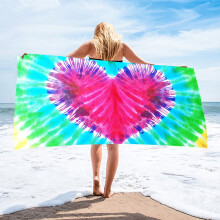 55.1"x27.5" Ultra Microfiber Printed Beach Towel,Quick Dry Travel Camping Beach Accessories Vacation Essential Gift /2/4 PCS