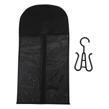 Wig Storage Bag with Hook – Dust-Proof Organizer for Multiple Wigs & Hair Extensions, Compatible with All Stand Types