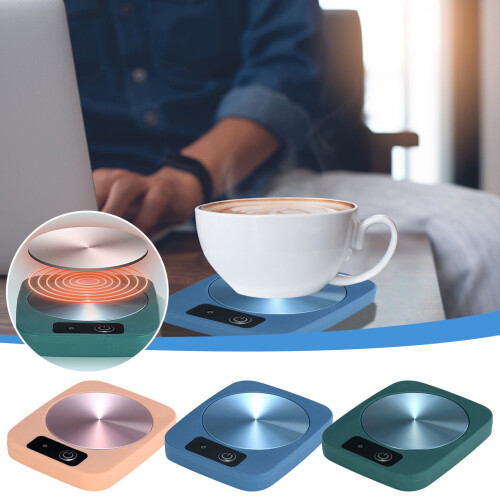 Cordless Mug Warmer with Auto Shut-Off and Temperature